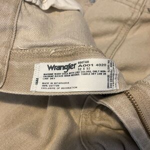 Wrangler Cowboy Cut slim fit pants size 32x32